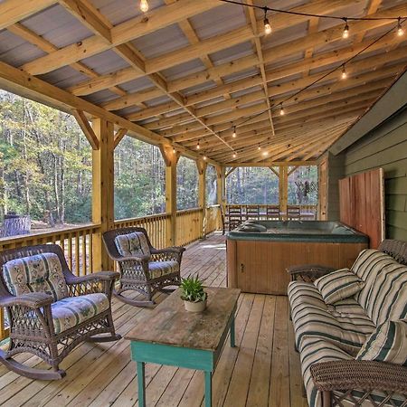 5-Acre North Georgia Mountain Retreat With Creek! Villa Sautee Nacoochee Ngoại thất bức ảnh