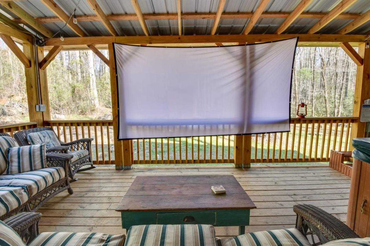 5-Acre North Georgia Mountain Retreat With Creek! Villa Sautee Nacoochee Ngoại thất bức ảnh