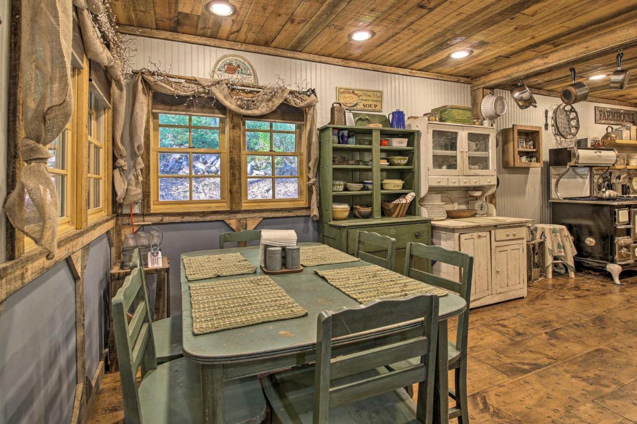 5-Acre North Georgia Mountain Retreat With Creek! Villa Sautee Nacoochee Ngoại thất bức ảnh