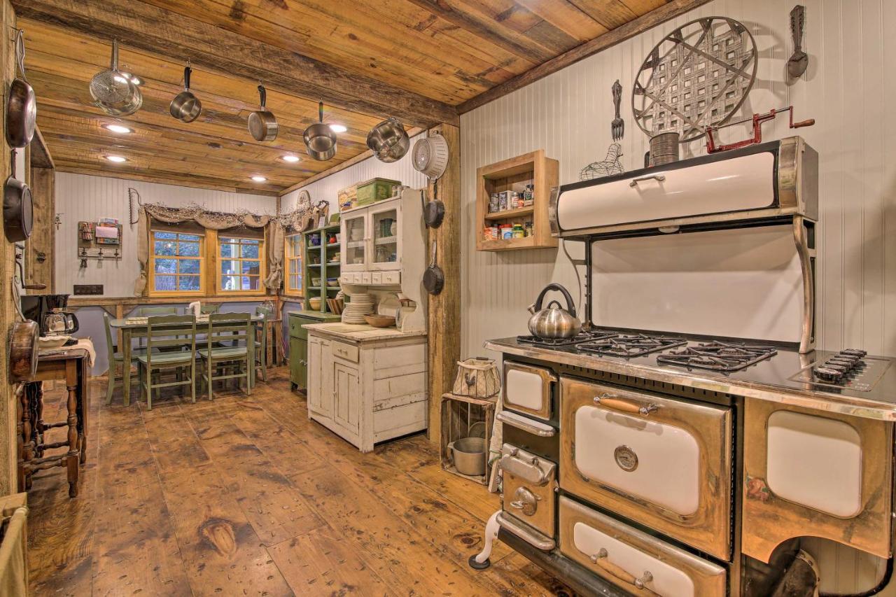 5-Acre North Georgia Mountain Retreat With Creek! Villa Sautee Nacoochee Ngoại thất bức ảnh
