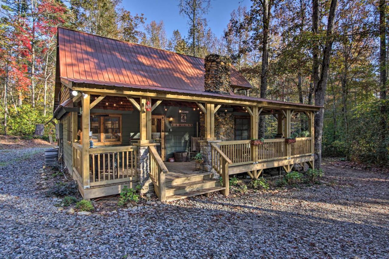 5-Acre North Georgia Mountain Retreat With Creek! Villa Sautee Nacoochee Ngoại thất bức ảnh