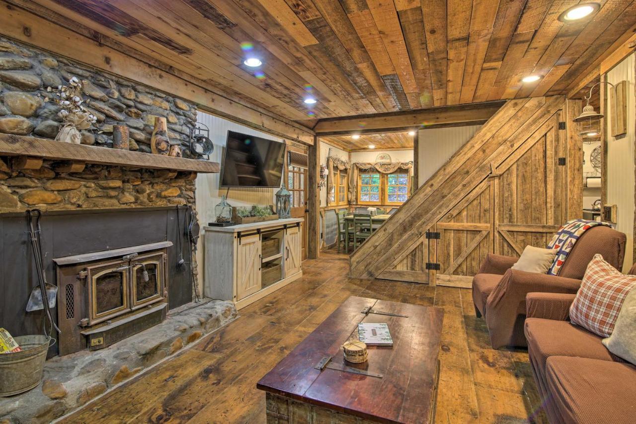 5-Acre North Georgia Mountain Retreat With Creek! Villa Sautee Nacoochee Ngoại thất bức ảnh