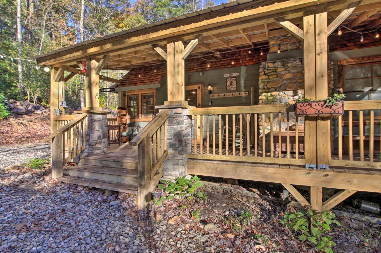 5-Acre North Georgia Mountain Retreat With Creek! Villa Sautee Nacoochee Ngoại thất bức ảnh