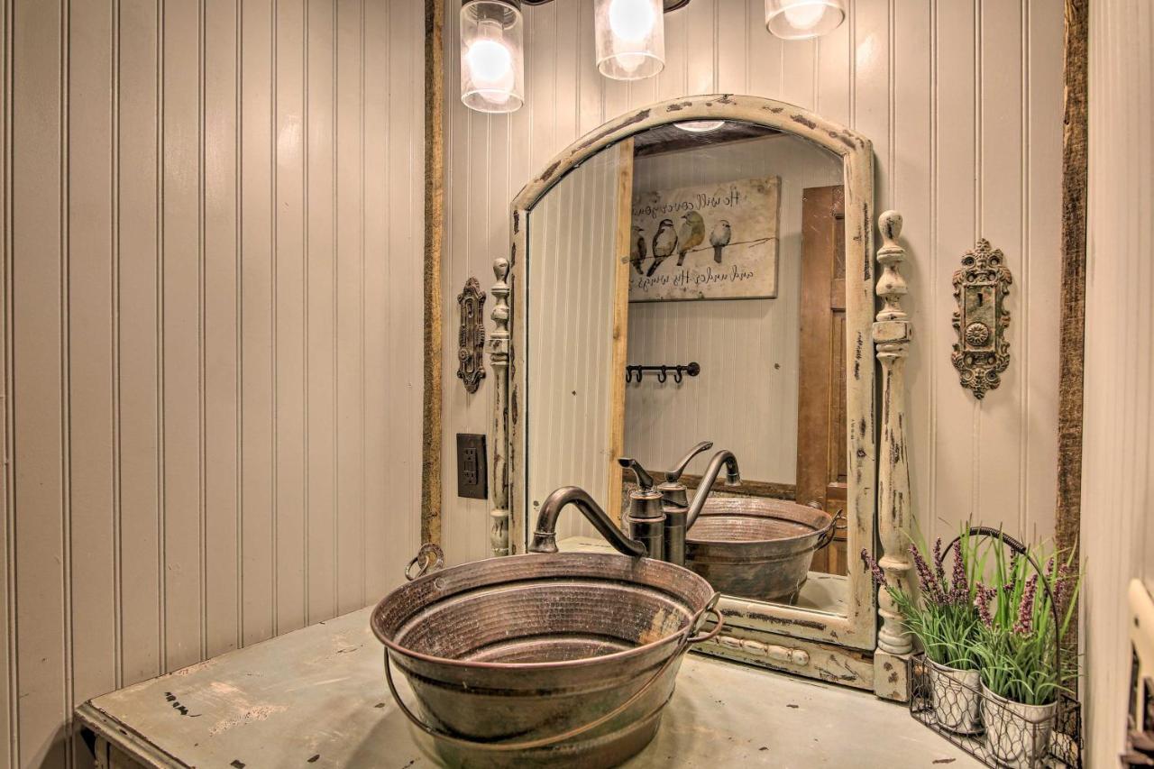 5-Acre North Georgia Mountain Retreat With Creek! Villa Sautee Nacoochee Ngoại thất bức ảnh