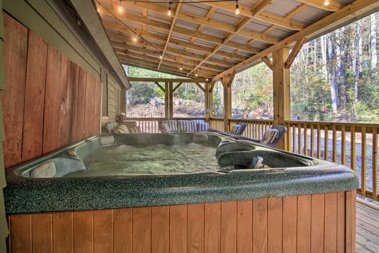 5-Acre North Georgia Mountain Retreat With Creek! Villa Sautee Nacoochee Ngoại thất bức ảnh
