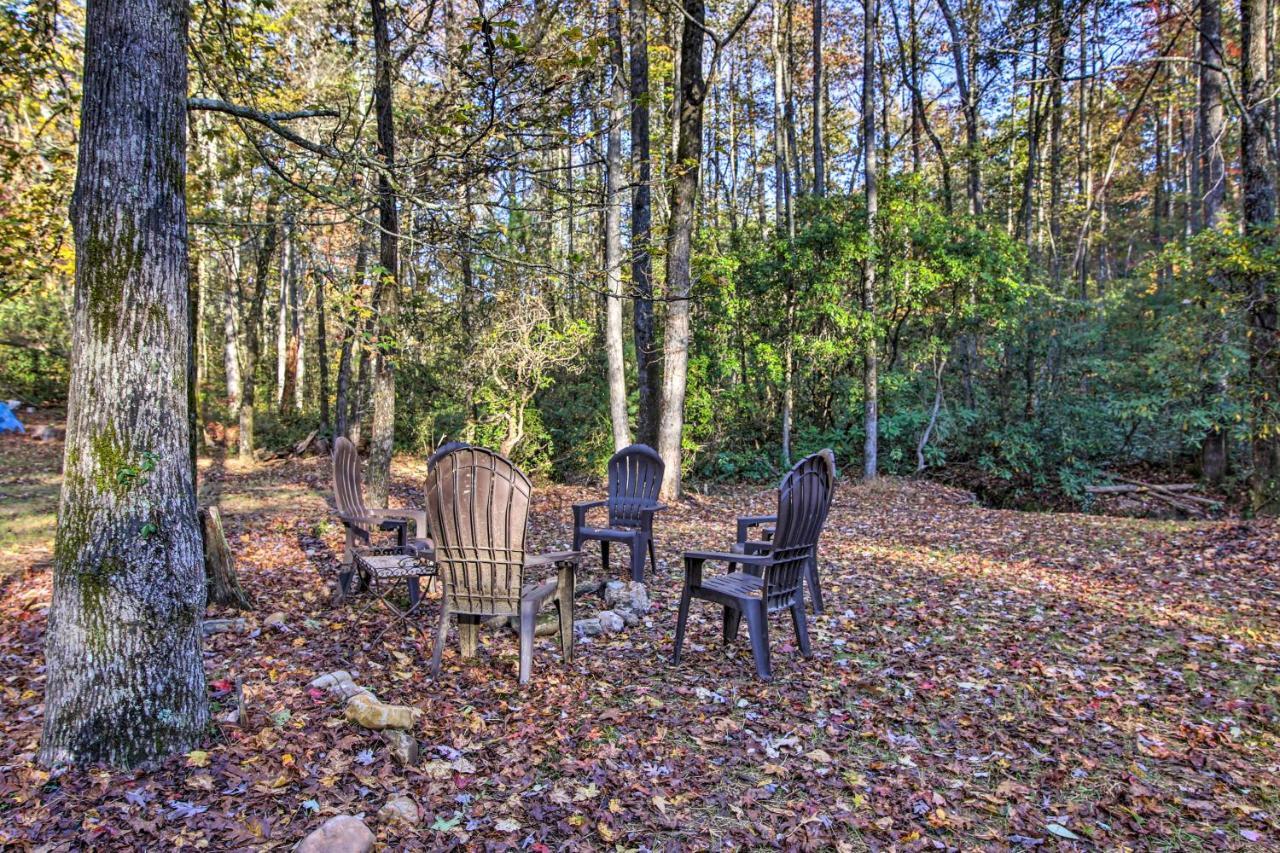 5-Acre North Georgia Mountain Retreat With Creek! Villa Sautee Nacoochee Ngoại thất bức ảnh